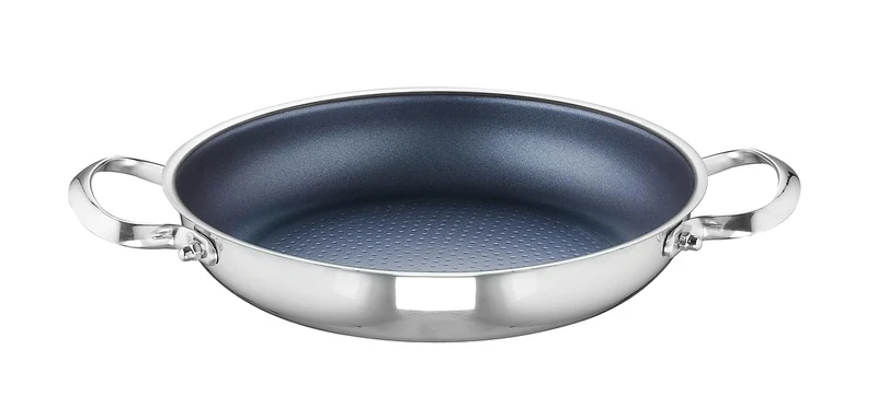 Schulte-Ufer Romana i Nonstick Stainless Steel XX Strong Serving Pan Size: 24cm, Non-stick coating, stainless steel, 24 cm