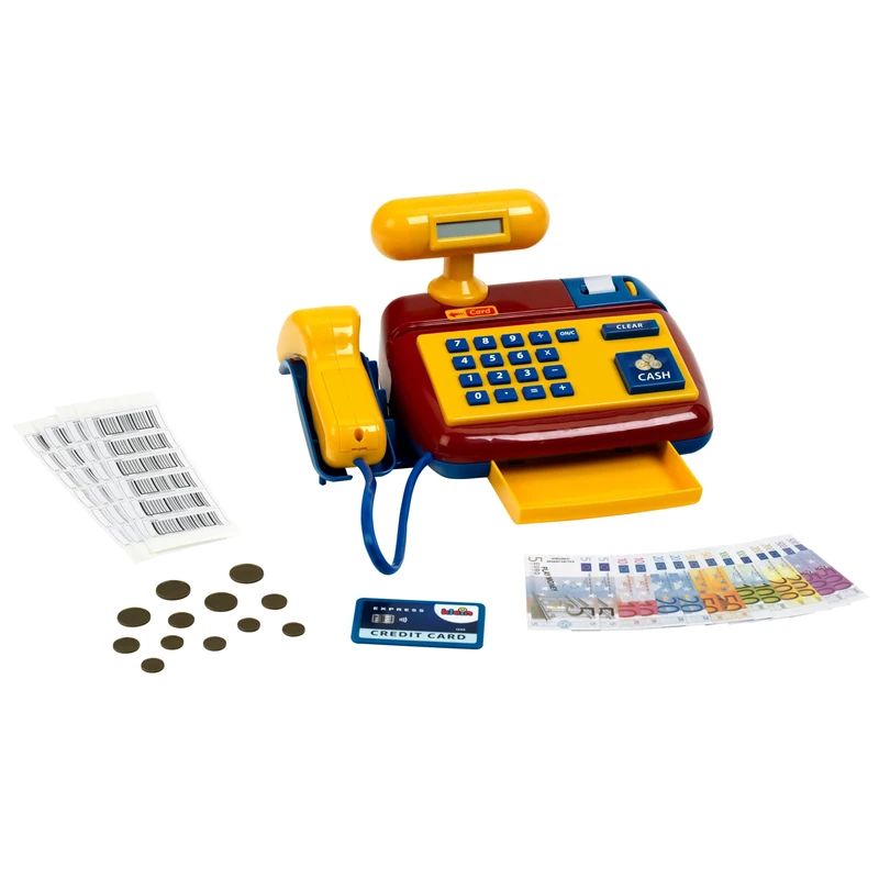 Theo Klein 9330 - Electronic Cash Register with Scanner, Toy