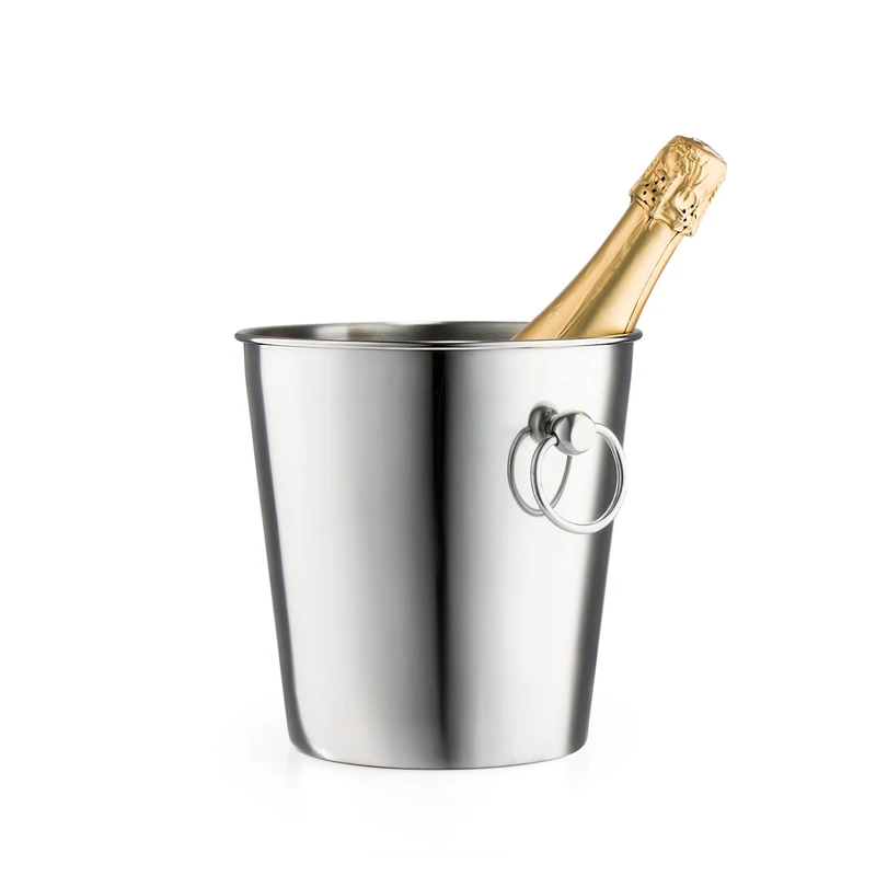 Leopold Vienna LV00330 Champagne Cooler, Stainless steel, Silver, 197x226x197mm