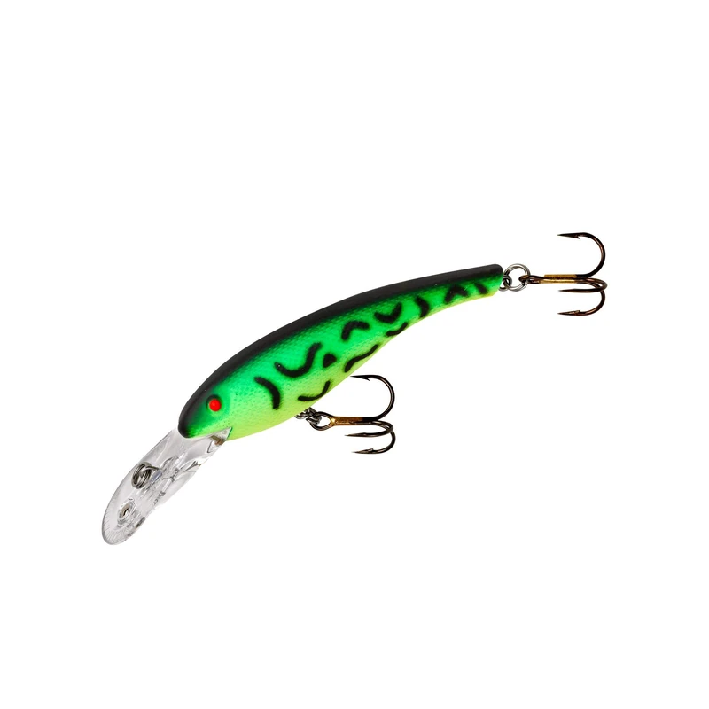 Cotton Cordell Wally Diver Fishing Lure - Fire Tiger - 3 1/8 in