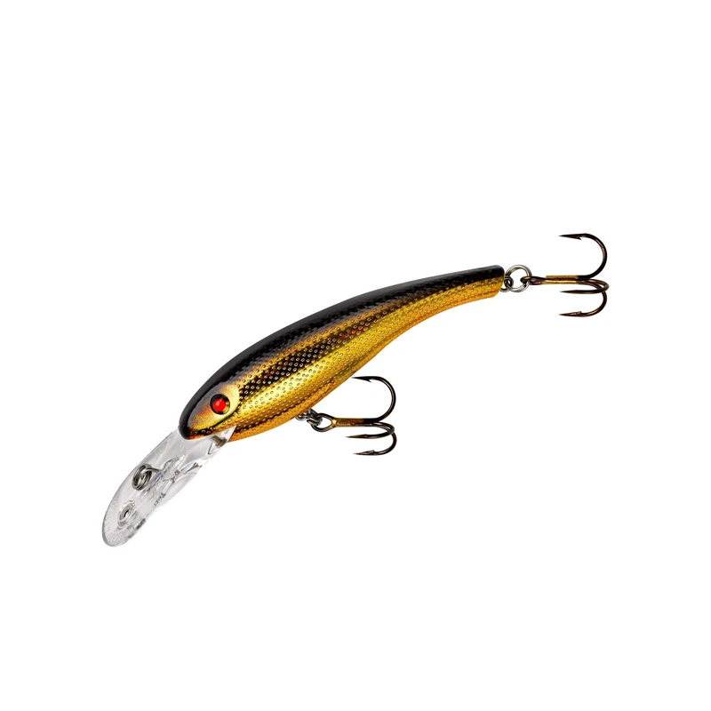 Cotton Cordell Wally Diver Fishing Lure - Gold/Black - 3 1/8 in - Image 1