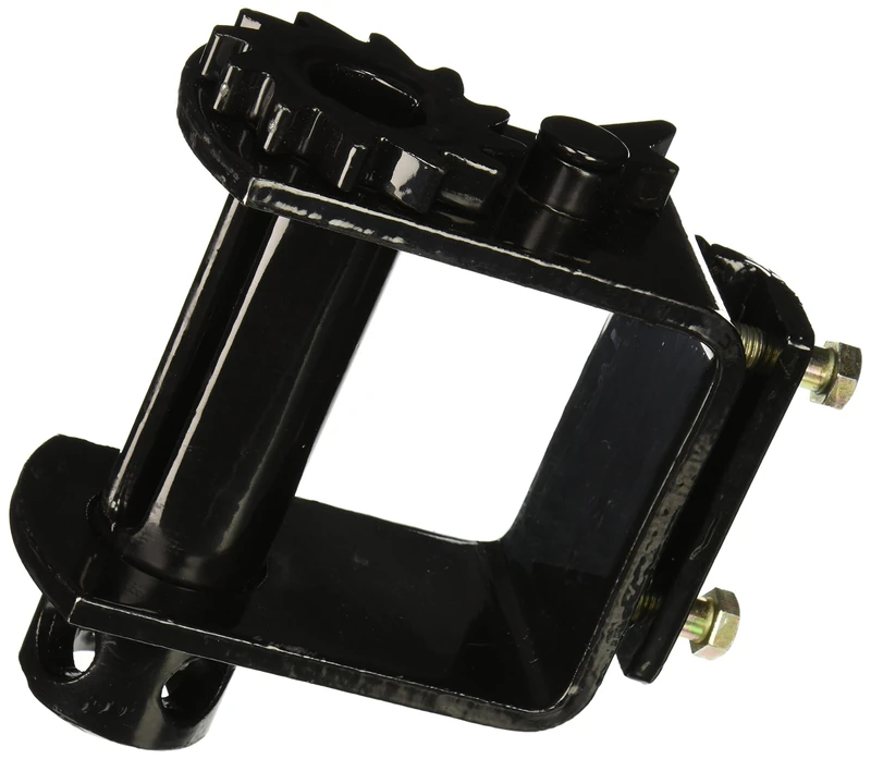 Buyers Products 1903020 Bolt-On Trailer Winch, WLL 5,500, Steel w/Black Powdercoat, Fully Slotted Mandrel, For Use w/ 4 Inch Straps, Trailer Cargo Control Accessories