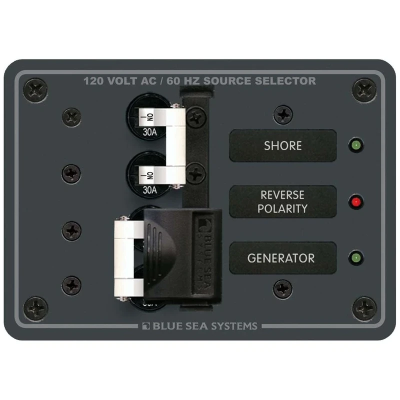 Blue Sea Ac Source Selector Panel Blu8032