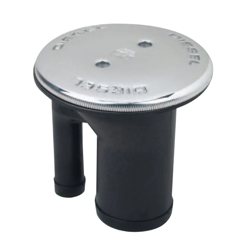 Perko 0541DPGCHR Vented Fuel Fills - Straight Neck