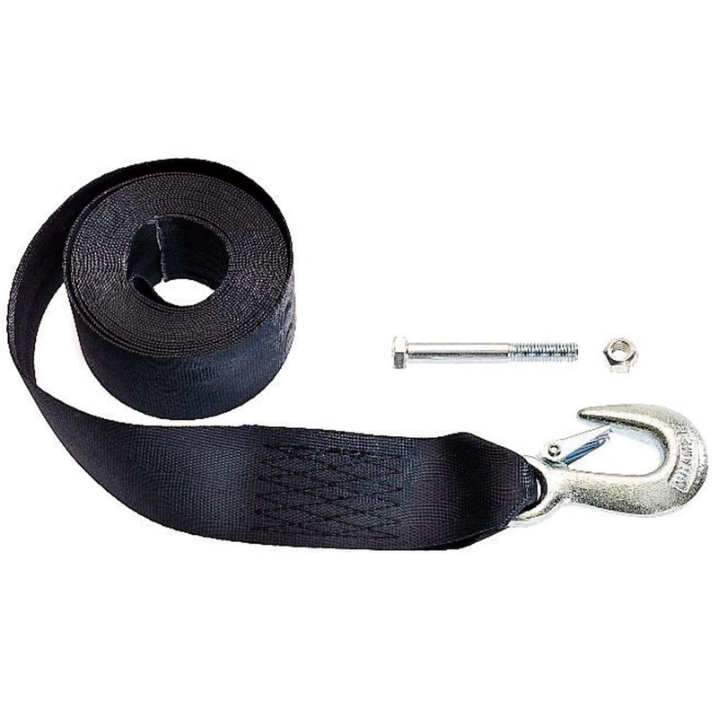 Goldenrod Dutton-Lainson Company 24248 Winch Strap with Hook 6250 - Heavy Duty 25 Feet/4000 lbs