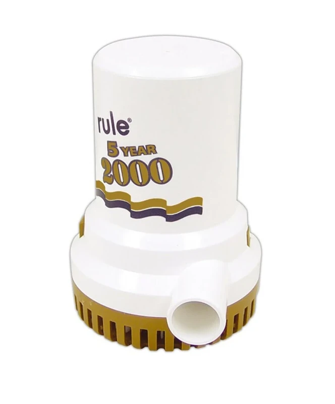 Rule 09, 2000 GPH Gold Series Bilge Pump