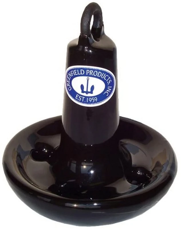 Greenfield 515B Vinyl Coated Mushroom Anchor - Black, 15 lb.
