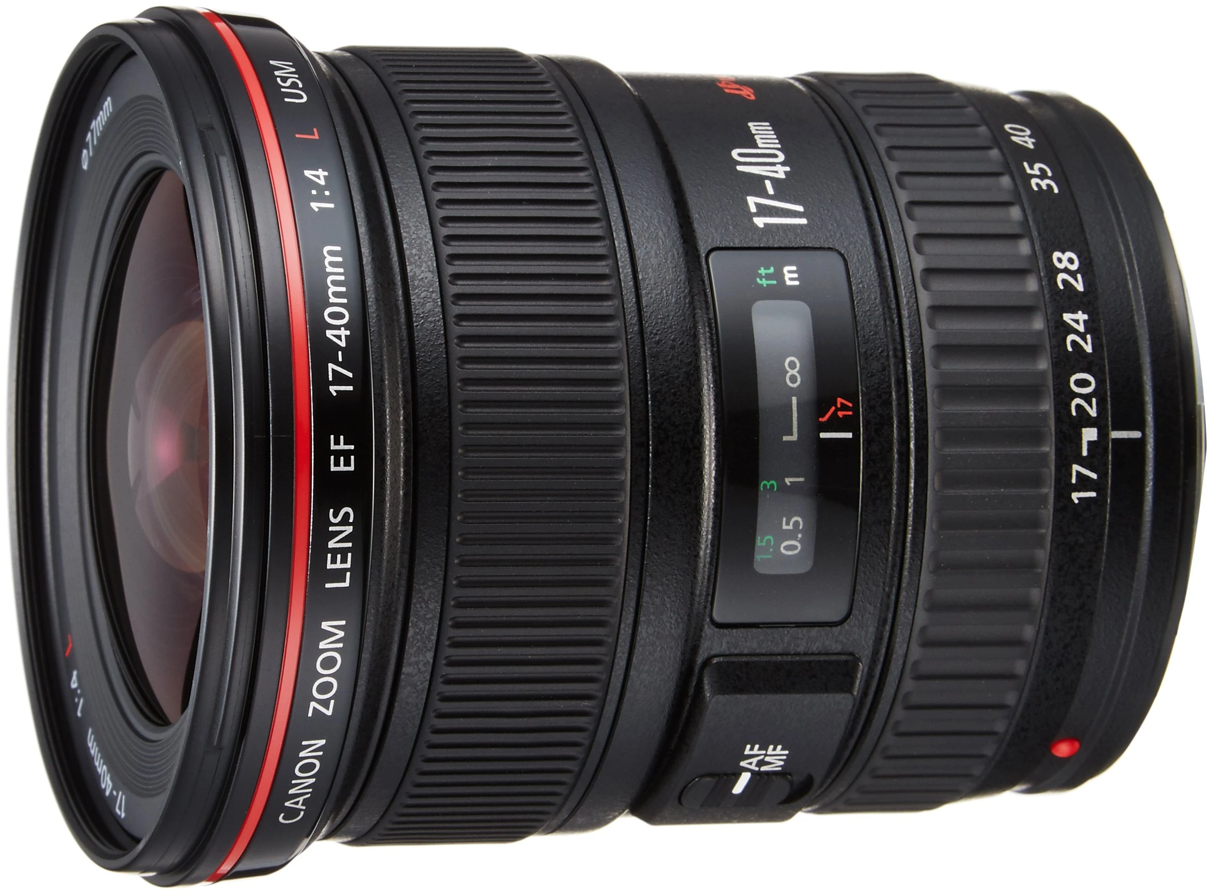 Canon EF 17-40 mm f/4.0 L USM Ultra-Wide Angle Canon EF Zoom Lens - Black