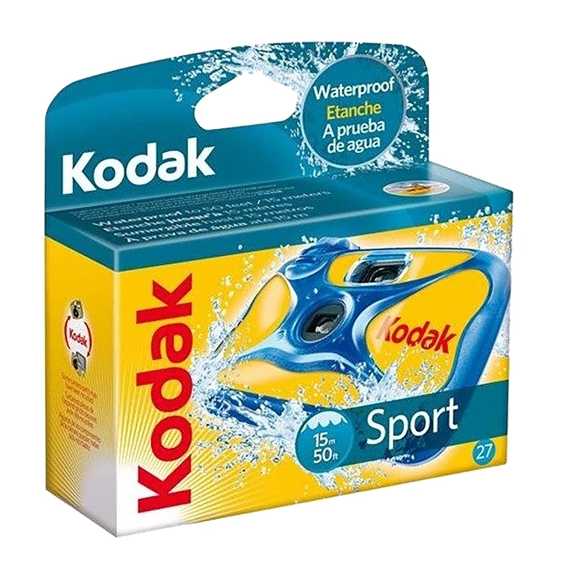 Kodak Sport Underwater Waterproof 800 ISO 35mm Single Use Camera