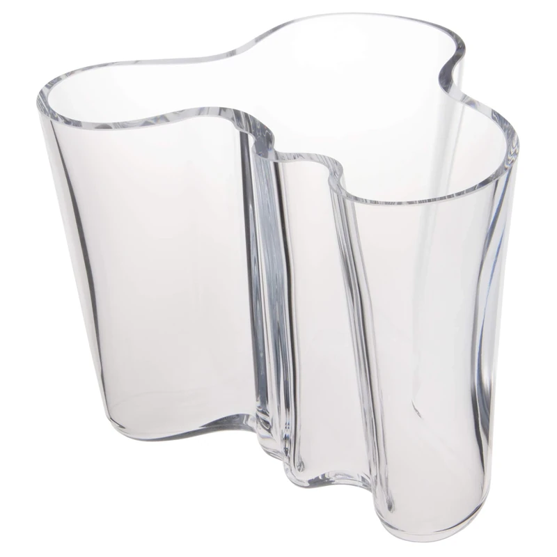 Iittala Alvar Aalto 160mm Clear Vase