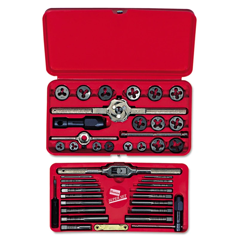 41 Piece Metric Tap and Die Set TAP/DIE Set 41PC MET 26317 Super