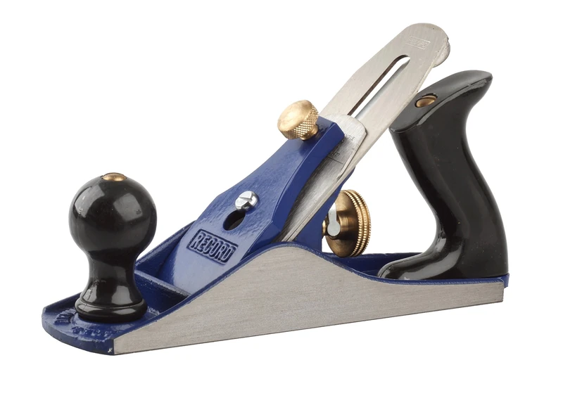 Irwin Record Smoothing Plane 9-3/4-inch - 2-inch (50mm) Plastic Handle, IWTSP4 - Image 1