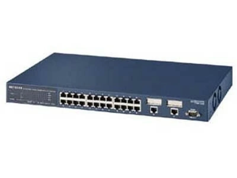 Netgear FSM726 24-Port 10/100 Layer 2 Managed Switch With 2 Gigabit Ports