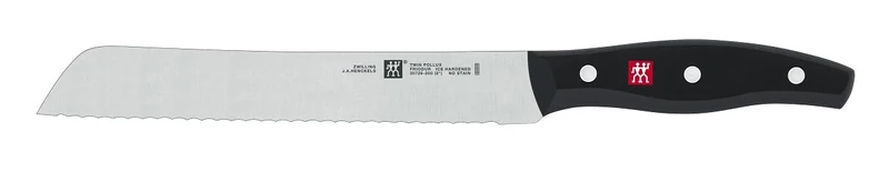ZWILLING 30726-201-0 Twin Pollux Bread Knife, 20cm Silver/Black