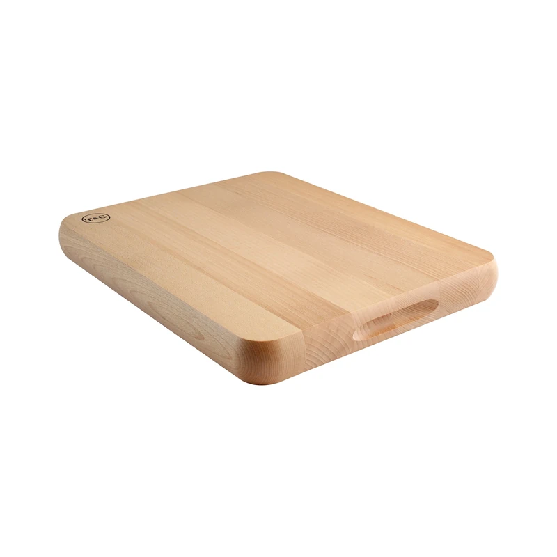 T&G 'TV Chef's' Chopping Board with Finger Grooves in FSC Certified Oiled Beech, Medium, 38 x 30.5 x 4 cm
