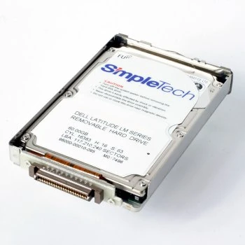 SimpleTech STD-LATLMHD/60 60GB Internal Notebook Drive Hard Disk Drive (Caddy Drive Upgrade for Dell)