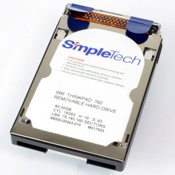 SimpleTech STM-TP760HD/30W 30GB Internal Notebook Drive Hard Disk Drive (Caddy Drive Upgrade for IBM)