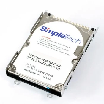 SimpleTech STT-P320HD/60 60GB Internal Notebook Drive Hard Disk Drive (Caddy Drive Upgrade for Toshiba)