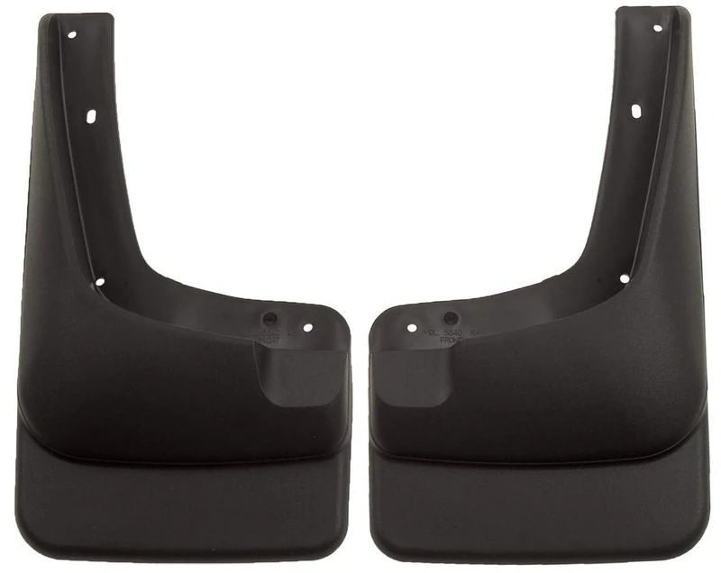 Husky Liners Fits 1999-07 Ford F-250/F-350 - without OEM Fender Flares Custom Front Mud Guards,Black,56401