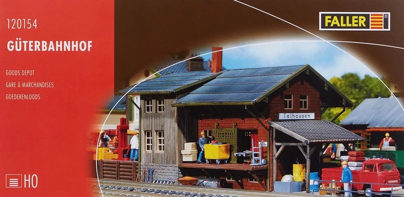 Faller Freight Station H0 Building Toy Boys