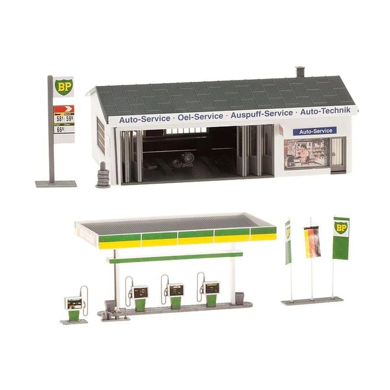 Faller 130345 Petrol Station with Service Building - Image 1