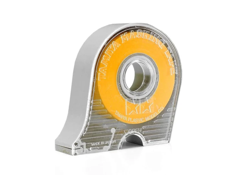 Tamiya Masking Tape Dispenser with 18mm x 18m Roll - Grey