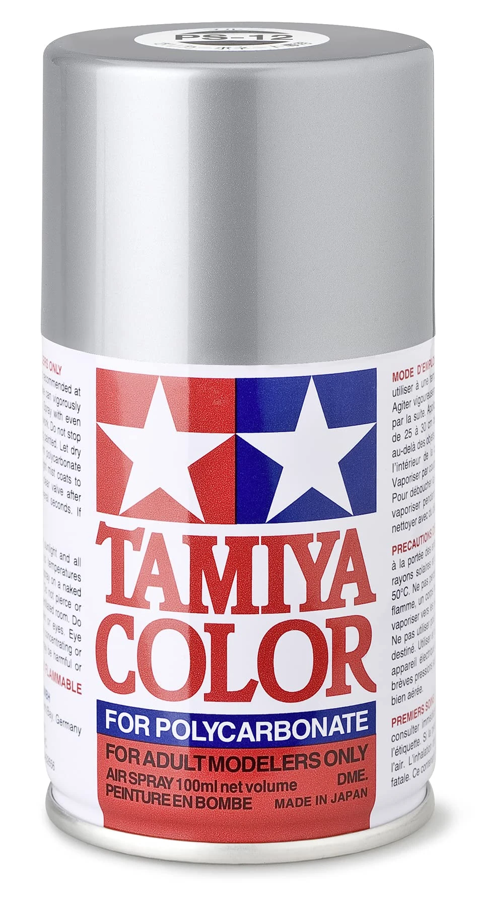 Tamiya - Polycarb Spray Silver