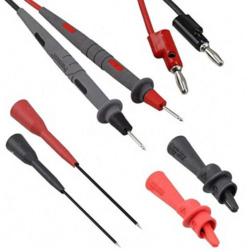 POMONA 5325A DMM TEST PROBE TO MULTI-STACKING BANANA PLUG KIT