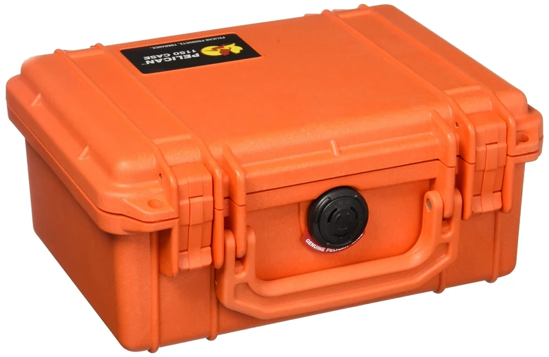 Pelican 1150 Camera Case With Foam (Orange)