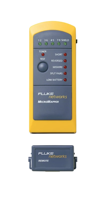 Fluke Networks MT-8200-49A Micromapper Copper Cable Network Wiremap Verification Tester