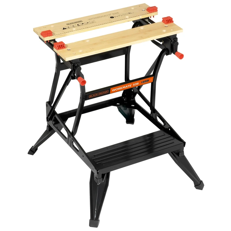 BLACK+DECKER Workmate Dual Height Adjustable Workbench, WM536-XJ