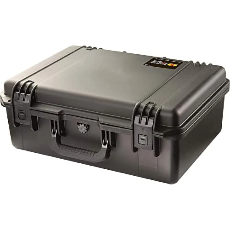 PELI Storm IM2600 Extremely Resistant Transport Trolley, Watertight and Dustproof, 46L Capacity, Made in US, With Customisable Foam Inlay, Black - Image 1