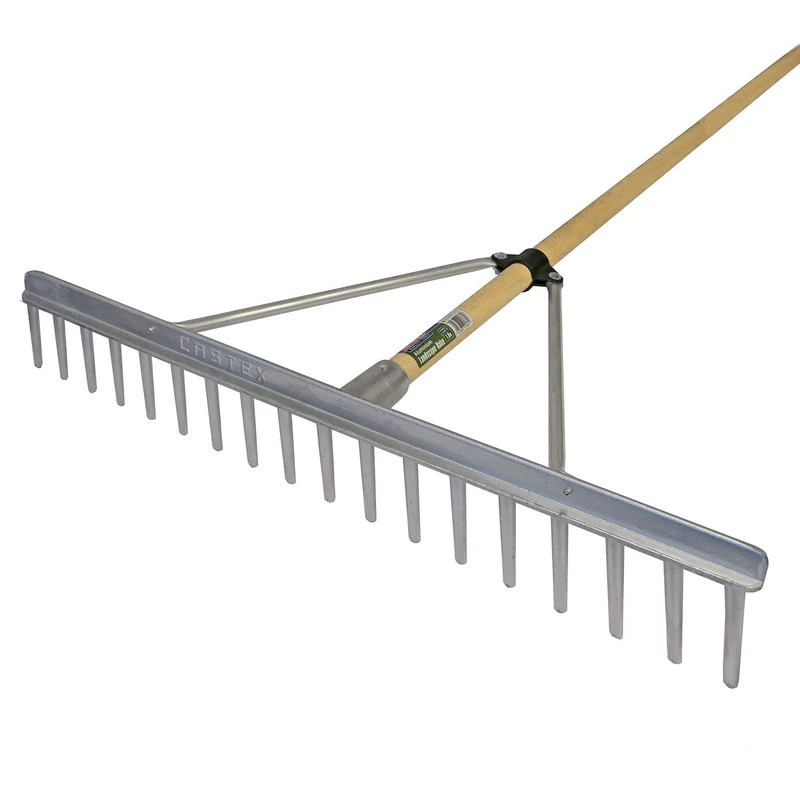 Faithfull Aluminium Landscape Rake C/W Handle