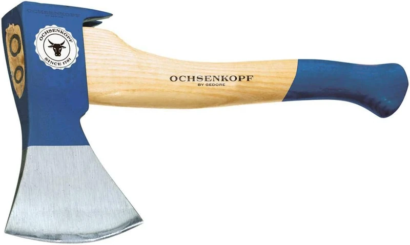 Ochsenkopf OX345H-1102 Carpenter’s Hatchet, Beige/Blue/Silver, 1400 g