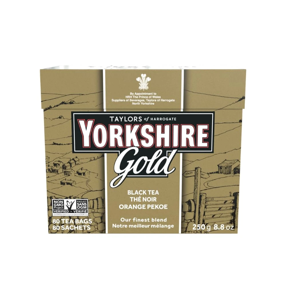 Yorkshire Gold Tea, 80 Tea Bags