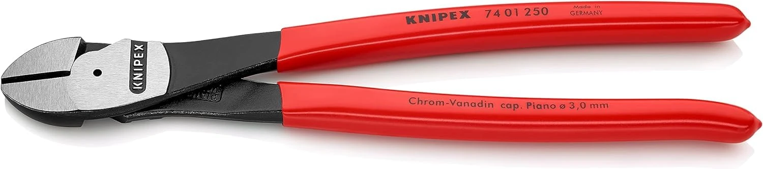 KNIPEX High Leverage Diagonal Cutter (250 mm) 74 01 250 SB (Product on self-service card/in a blister),multicoloured