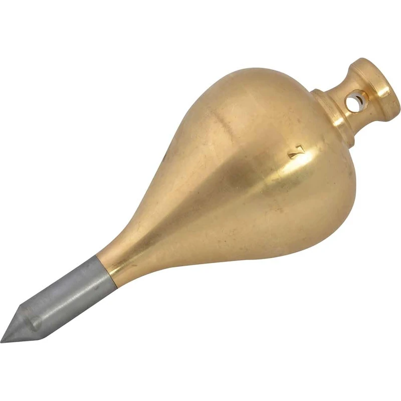 Monument 254t Brass Plumb Bob 16oz Size 7 - Image 1