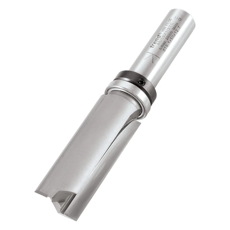 Trend Professional Profiler, 1/2 Inch Shank, 19mm Diameter, 50mm Cut Length, Bearing Guided, Tungsten Carbide Tipped, 46/09X1/2TC