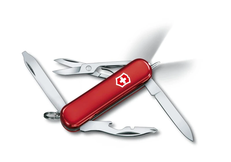 Victorinox Midnite Manager Swiss Army Knife - 10 Functions, Red