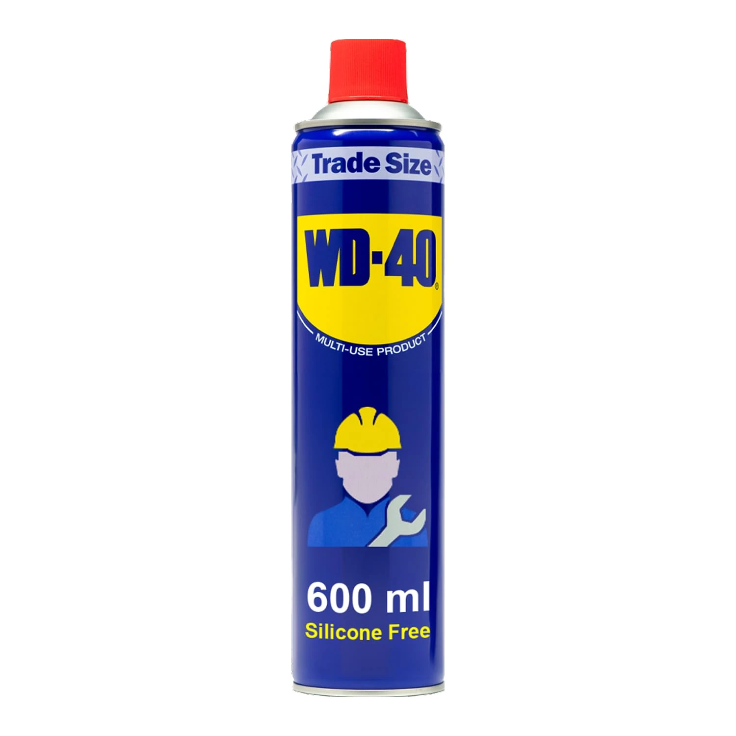 WD-40 Multi Use Lubricant Spray 600ml Original Professional Formula, Multipurpose WD40 Spray Lubricant for Maintenance, Rust Protection, and Water Displacement on Gears, Threads, and Hinges