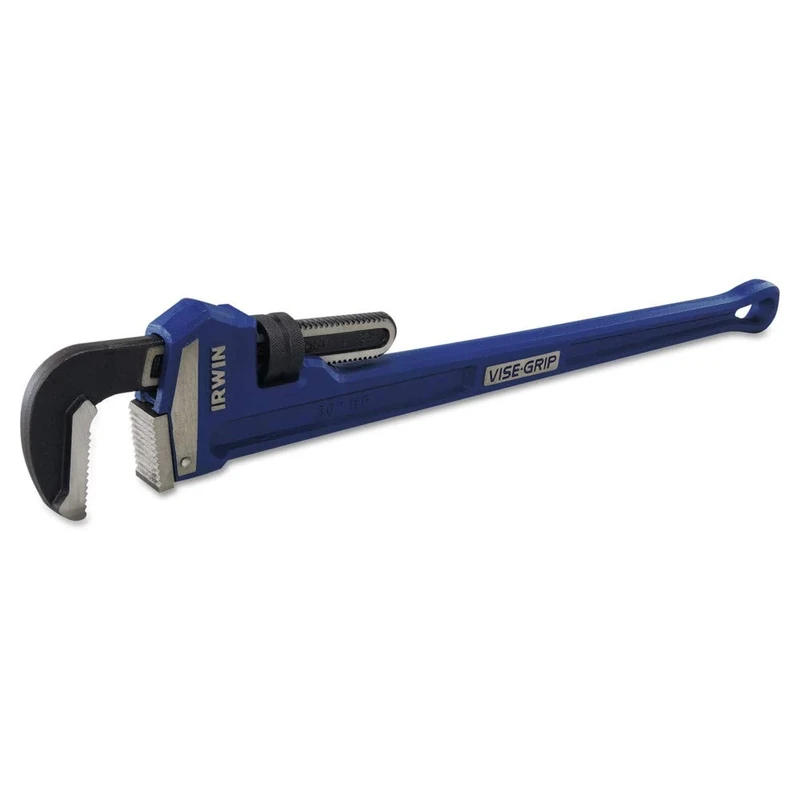 Irwin Tools IRWIN Vise-Grip Pipe Wrench, Cast Iron, SAE, 5-Inch Jaw, 36-Inch Length (274107), Blue