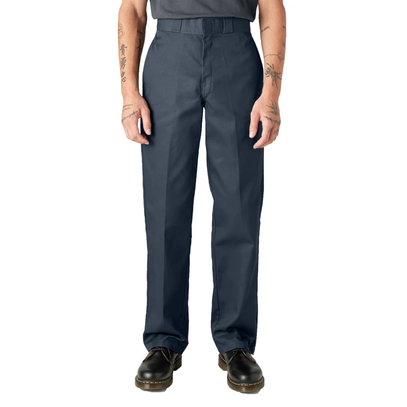Dickies Men's Original 874 Work Utility Pants, Navy, 36W / 28L