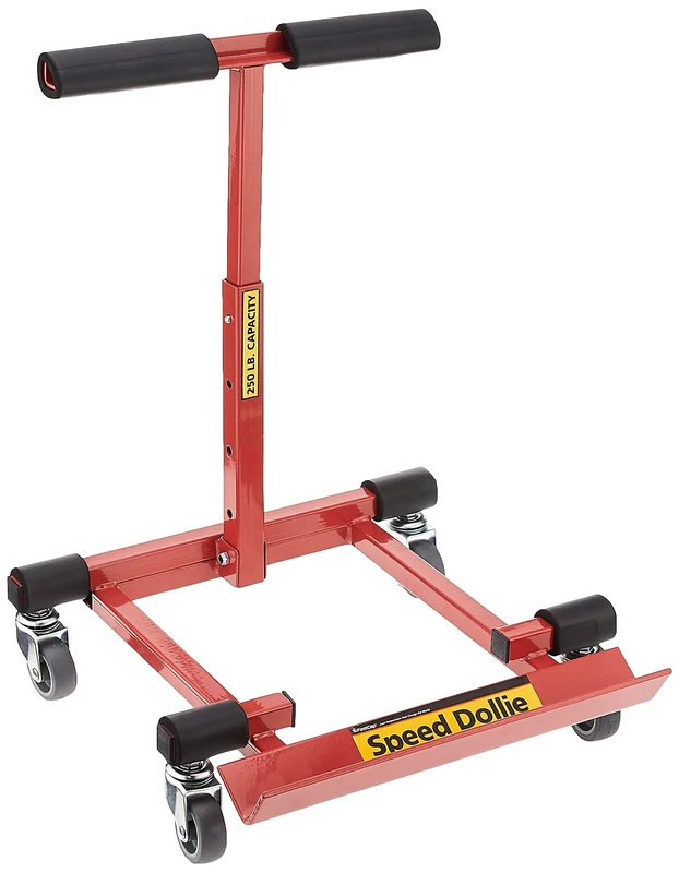 FastCap SPEEDOLLIE 250-Pound Capacity Speed-Dolly, Red - Image 1
