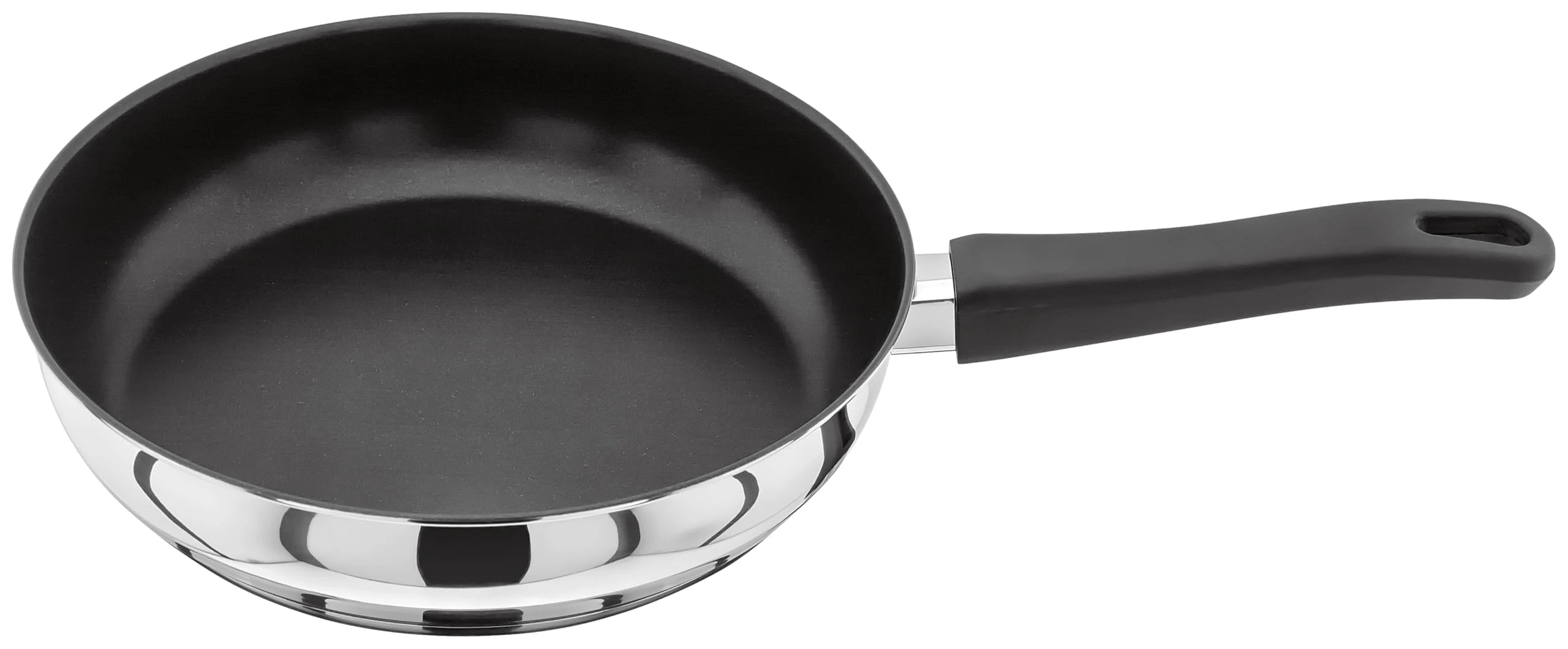 Judge Vista Stainless Steel Non-Stick Medium Skillet Frying Pan 24cm, Induction Ready, Oven Safe