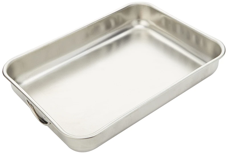 Swift Deep roaster with two side handles 40x28cm,Silver - Image 1
