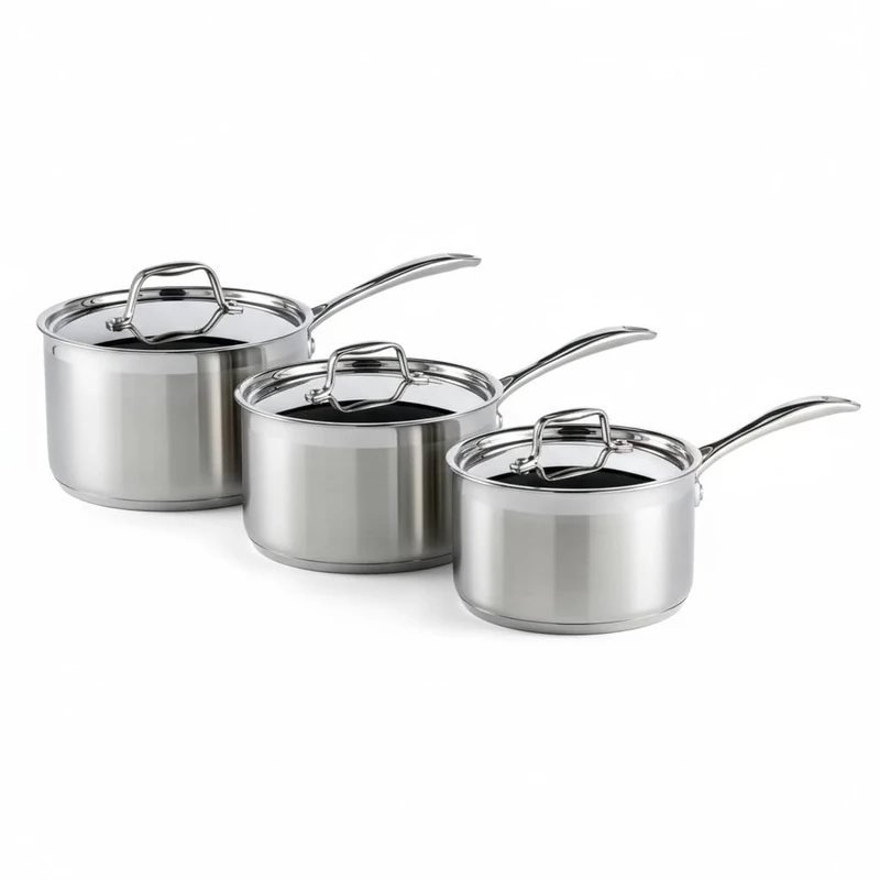 Swift Supreme 3 Pce Set (16,18,20cm) Saucepan & Lids