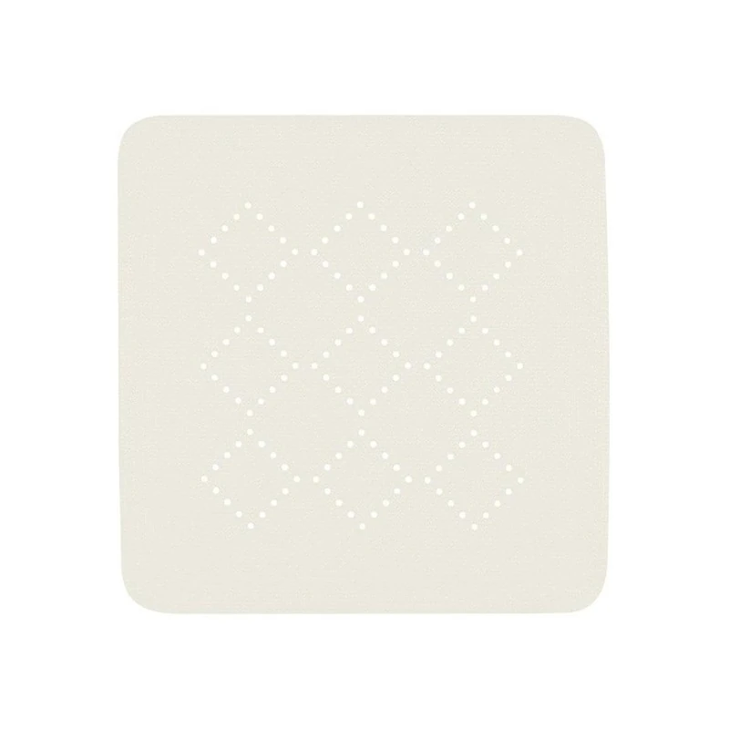 Spirella Alaska White Safety Mat - 55x55cm Non-Slip Insert