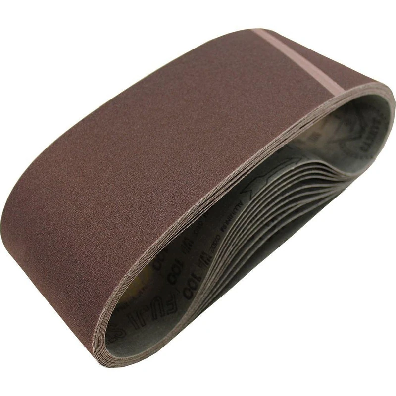 Makita 742322-9 4-Inch x 24-Inch Abrasive Sanding Belt, 80 Grit (10/Pk)