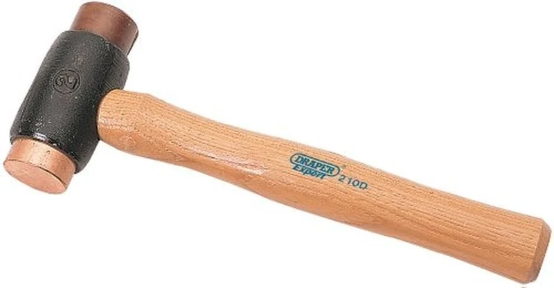 Draper Expert 20088 1,100 g Copper and Rawhide-Faced Hammer