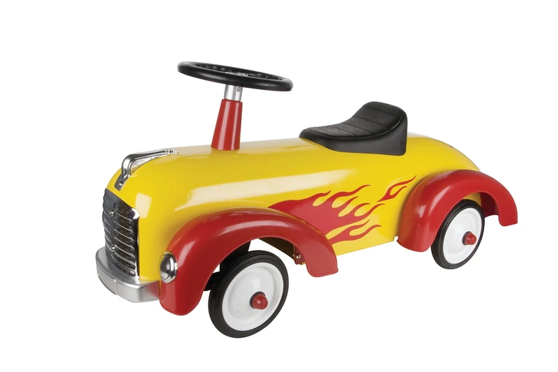 Great Gizmos Yellow and Red Speedster Ride On